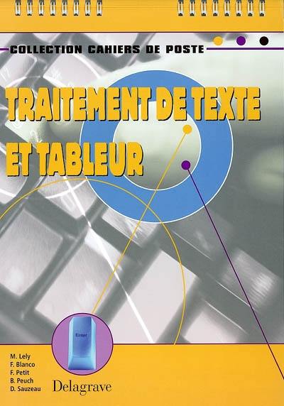 Traitement de texte et tableur