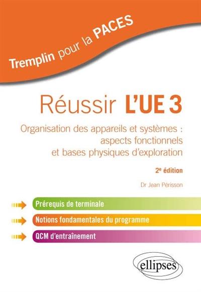 Réussir l'UE3 : organisation des appareils et systèmes : aspects fonctionnels et bases physiques d'exploration