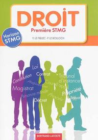 Droit : première STMG