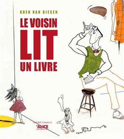 Le voisin lit un livre