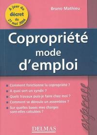 Copropriété, mode d'emploi