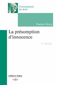 La présomption d'innocence