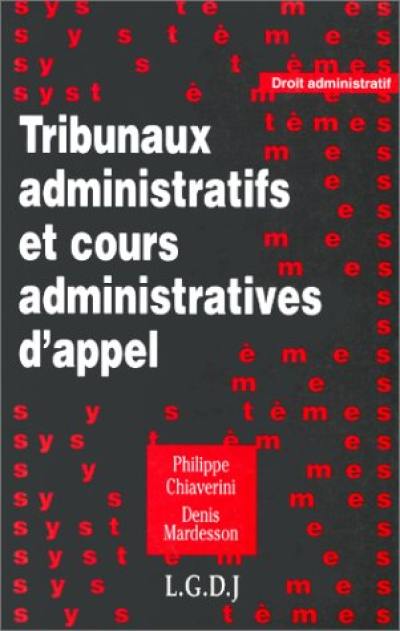 Tribunaux administratifs et cours administratives d'appel