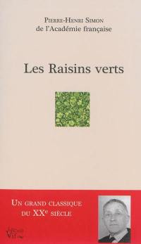 Les raisins verts