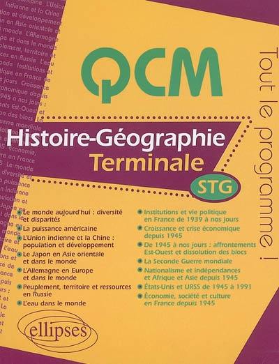 Histoire-géographie terminale STG