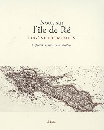 Notes sur l'île de Ré