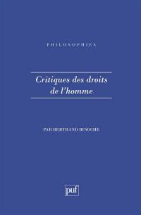 Critiques des droits de l'homme