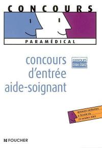 Concours d'entrée aide-soignant