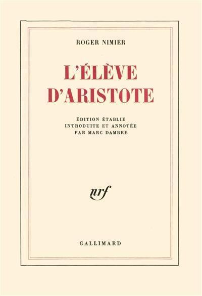 L'élève d'Aristote