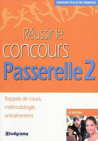 Réussir le concours Passerelle 2 : rappels de cours, méthodologie, entraînement