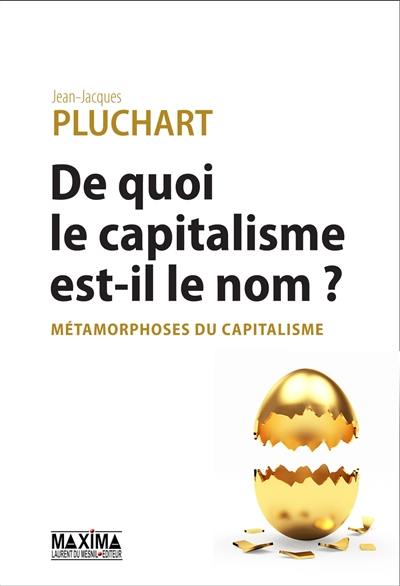 De quoi le capitalisme est-il le nom ? : métamorphoses du capitalisme