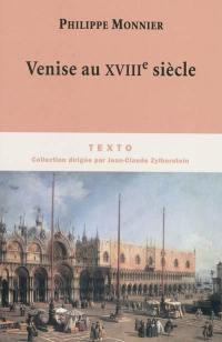 Venise au XVIIIe siècle