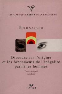 Discours sur l'origine et les fondements de l'inégalité parmi les hommes