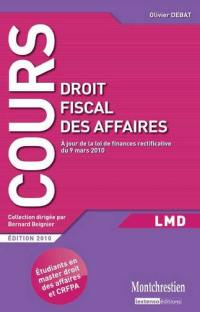 Droit fiscal des affaires