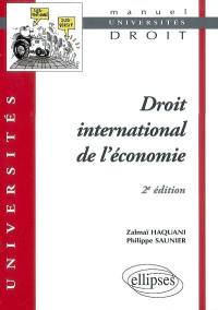 Droit international de l'économie