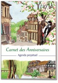 Carnet des anniversaires : agenda perpétuel