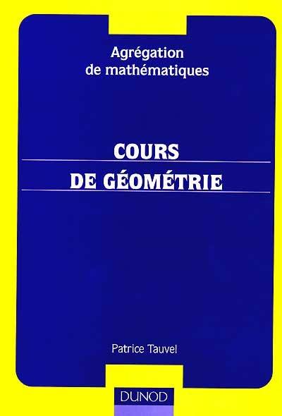 Cours de géométrie