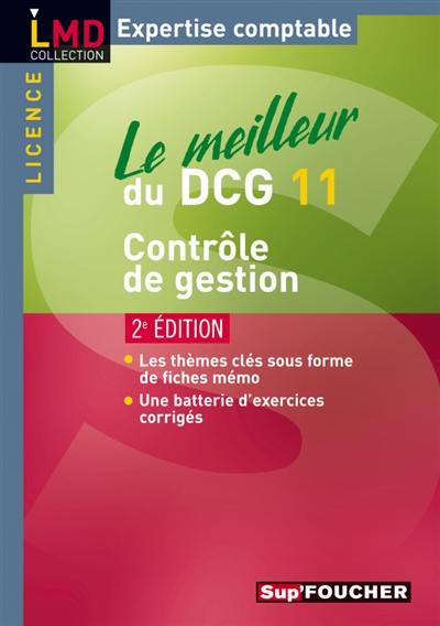 Le meilleur du DCG 11, contrôle de gestion : licence