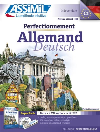 Perfectionnement allemand : indépendant, niveau atteint C1 : super pack