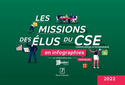 Les missions des élus du CSE en infographies pratiques : 2022