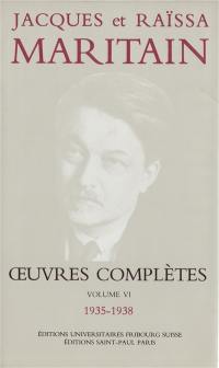 Oeuvres complètes. Vol. 6. 1935 1938