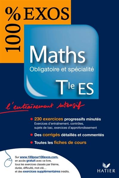 Maths Tle ES obligatoire et spécialité