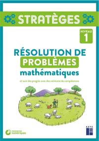 Résolution de problèmes mathématiques : et suivi des progrès avec des ceintures de compétences : niveau 1