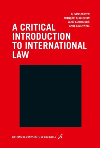 A critical introduction to international law