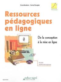 Ressources pédagogiques en ligne : de la conception à la mise en page : guide méthodologique