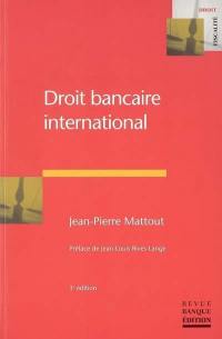 Droit bancaire international