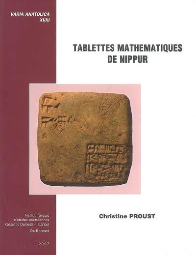 Tablettes mathématiques de Nippur