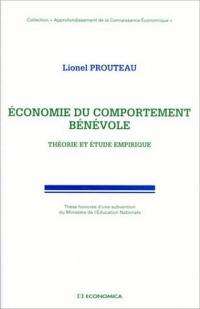 Economie du comportement bénévole : théorie et étude empirique