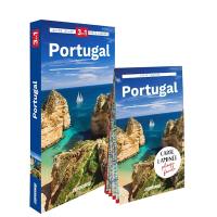 Portugal : 3 en 1 : guide, atlas, carte laminée