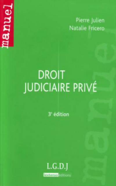 Droit judiciaire privé