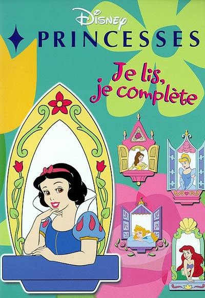 Je lis, je complète avec les princesses