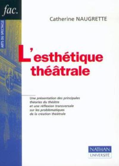 L'esthétique théâtrale