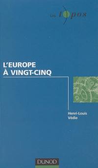 L'Europe à vingt-cinq