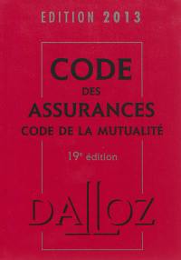 Code des assurances commenté : édition 2013