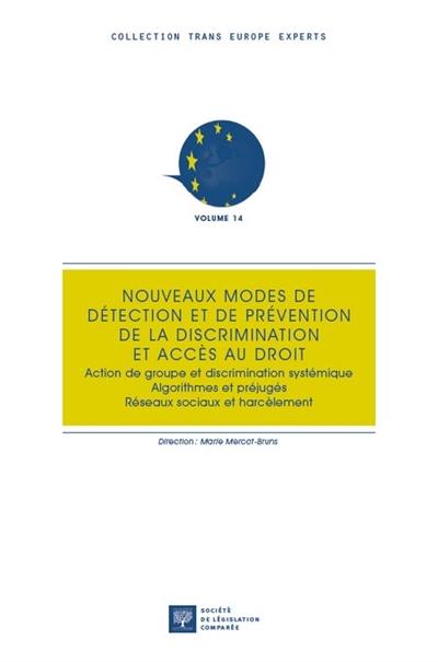 Nouveaux modes de détection et de prévention de la discrimination et accès au droit : action de groupe et discrimination systémique, algorithmes et préjugés, réseaux sociaux et harcèlement