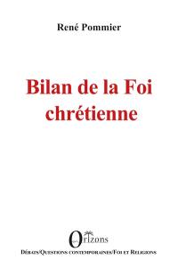 Bilan de la foi chrétienne