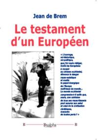 Le testament d'un Européen