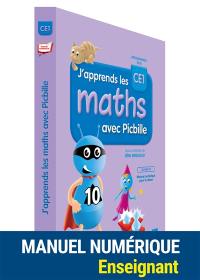 J'apprends les maths CE1 2016 : manuel numérique enseignant