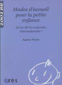 Modes d'accueil pour la petite enfance : qu'en dit la recherche internationale ?