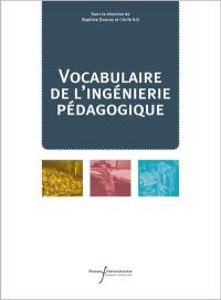 Vocabulaire de l'ingénierie pédagogique