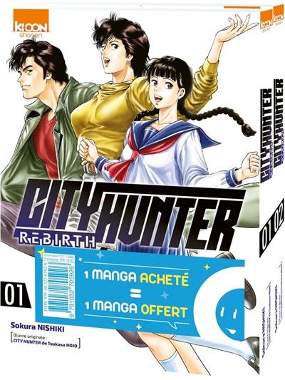 City Hunter rebirth : pack découverte : tomes 1 et 2