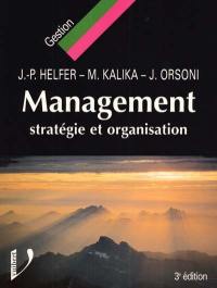 Management : stratégie et organisation