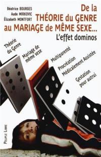 De la théorie du genre au mariage de même sexe