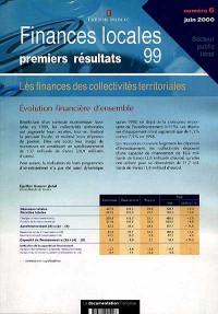 Finances locales premiers résultats