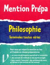 Philosophie, terminale toutes séries