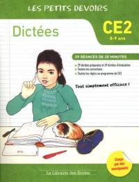 Dictées CE2, 8-9 ans : 29 séances de 20 minutes